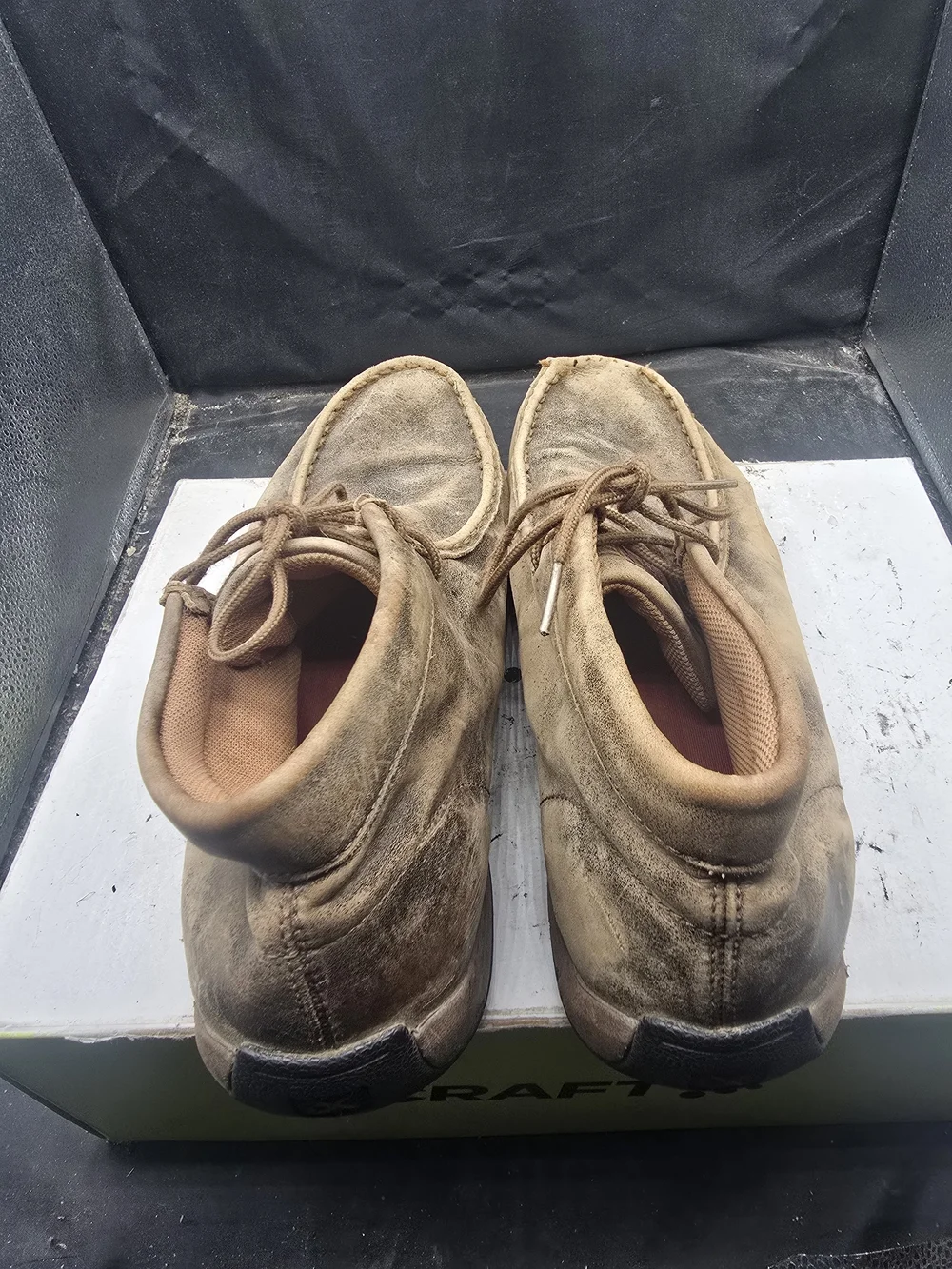 Twisted X Men's Chukka Boots in Tan Brown Suede